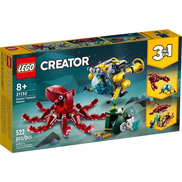 LEGO Creator Batık Hazine Görevi 31130