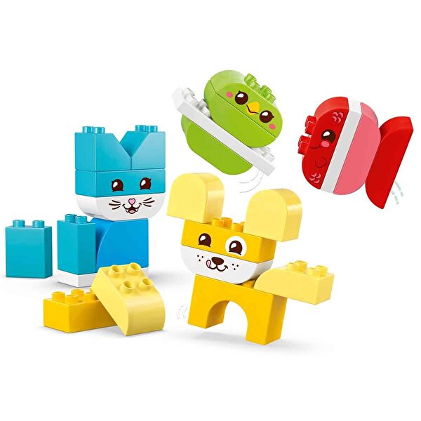 LEGO DUPLO İlk 3'ü 1 Arada Yaratıcı Sevimli Hayvanlar 10477