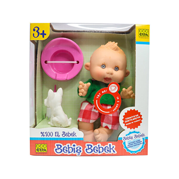 Altını Islatan Bebiş Bebek ve Minik Arkadaşı Yeşil Tişörtlü Erkek