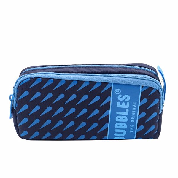 Bubbles Tangle Kalem Çantası Mavi