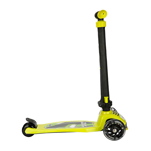 Power Işıklı Scooter Yeşil