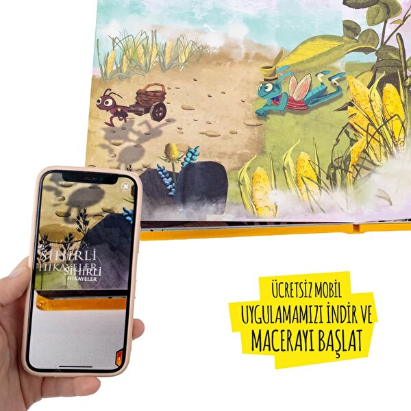 Ağustos Böceği İle Karınca Çocuk Kitabı