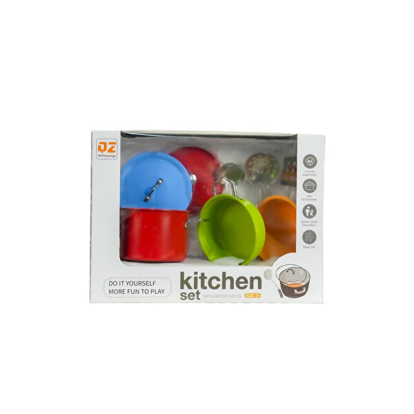 Metal Yemek Pişirme Seti 8 Parça