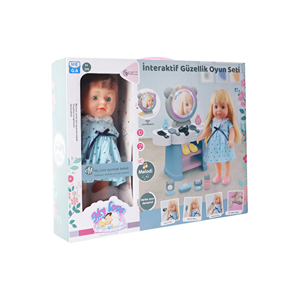 Babydoll My Love Bebek ve Moda Seti