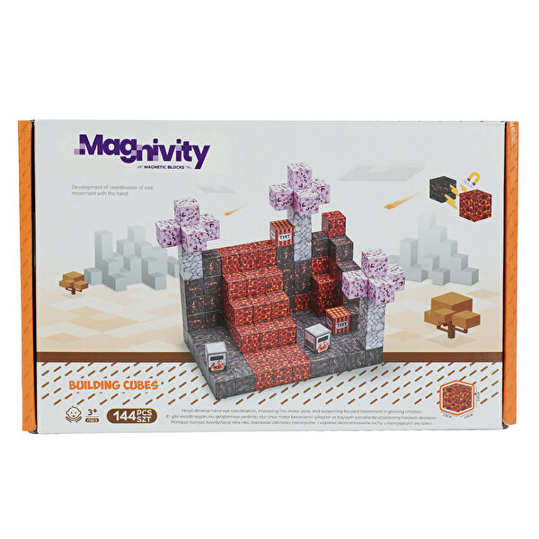 Magnivity Manyetik Bloklar 144 Parça