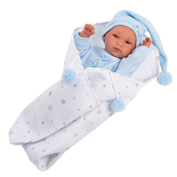 Llorens Bimbo Muselina Celeste 35 cm