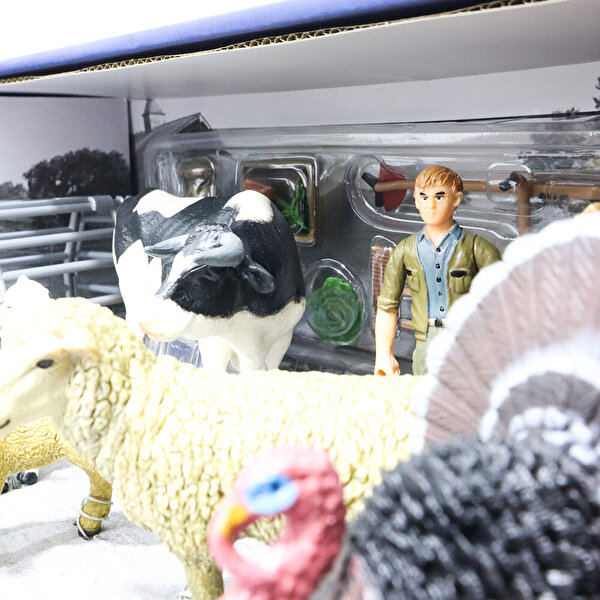 Farm Animal Dev Çiftlik Evi ve Aksesuarlı Oyun Seti