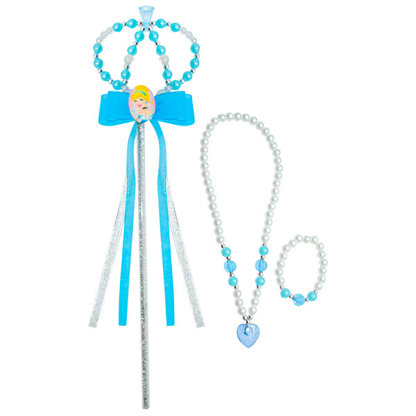 Disney Cinderella Asa-Kolye-Bileklik Seti