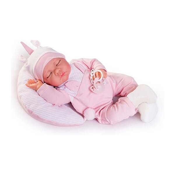 Antonio Juan Recien Nacida Luna Dormidita Con Cojin 42 Cm