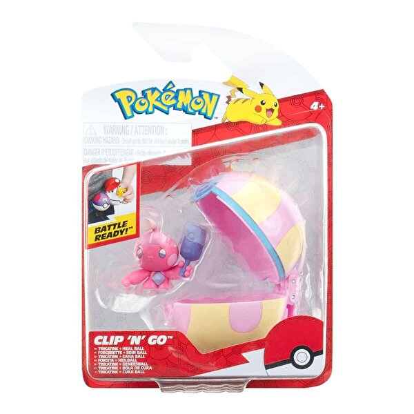 Pokemon CIip N Go Figür Tinkatink ve Heal Ball