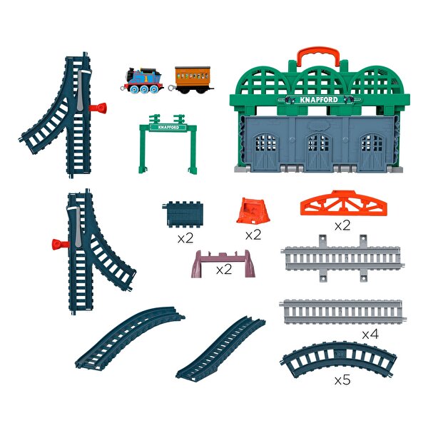 Thomas ve Arkadaşları Knapford İstasyonu Oyun Seti HGX63