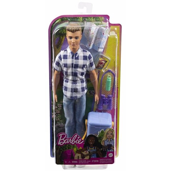 Barbie Ken Kampa Gidiyor Oyun Seti HR66
