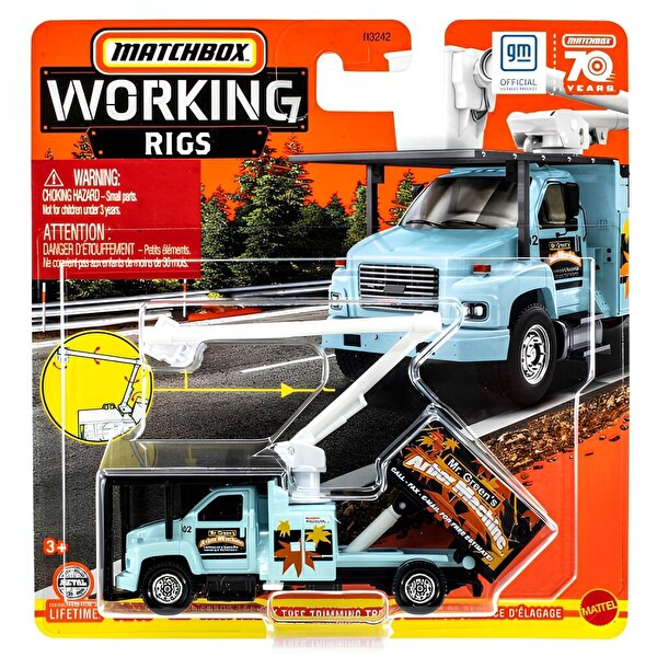 Matchbox İş Makinaları GMC C8500 Topkick Tree Trimming Truck HLN03