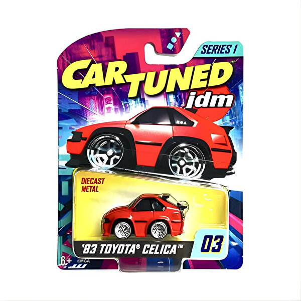 CarTuned JDM Seri 1 Arabalar 83 Toyota Celica Kırmızı