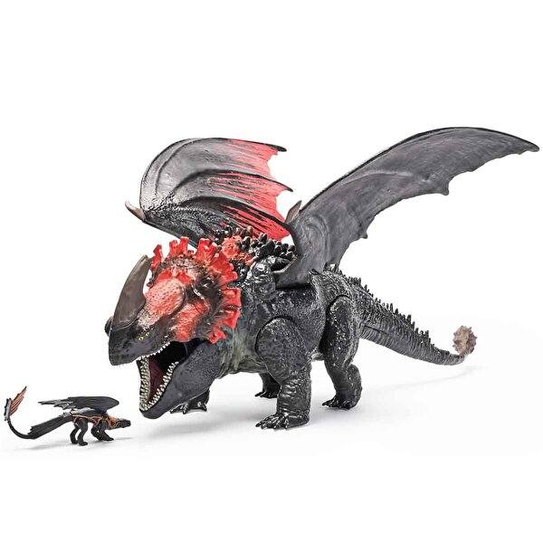 Ejderhanı Nasıl Eğitirsin Red Death Ejderha Figürü 28 Cm