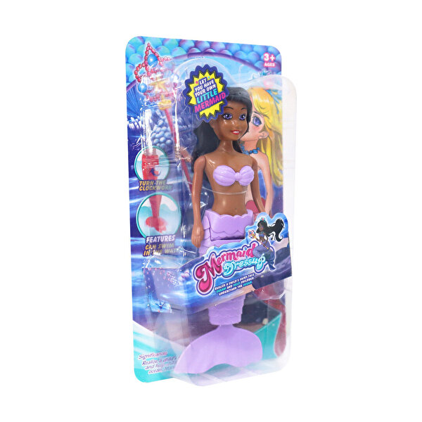 Mor Kuyruklu Deniz Kızı Bebek