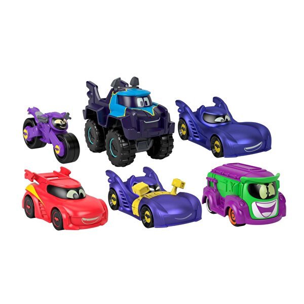Fisher Price Dc Batwheels 1:55 Ölçekli Arabalar Armored Bam The Batmobile