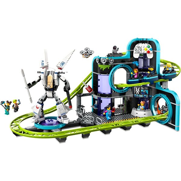 LEGO City Robot Dünyası Hız Treni Parkı 60421
