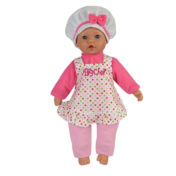 Aşçı Bebek 45 Cm Desenli̇ Elbi̇seli̇