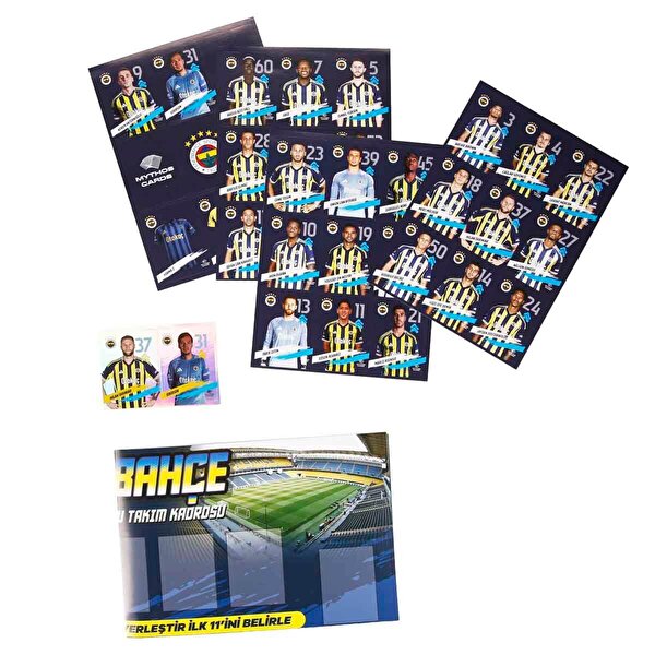 Fenerbahçe The Giants 2025-2026 Sezonu Poster ve Çıkartma Seti