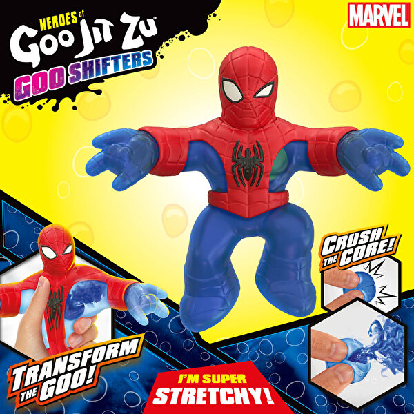 Goojitzu Marvel Gooshifters Superheroes Spiderman