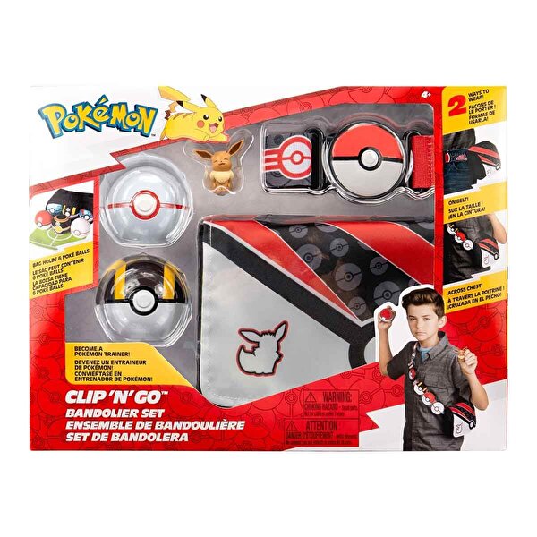 Pokemon Clip N Go Bandolier Büyük Set PKW3650