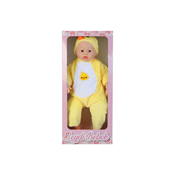 Peluş Civciv Tulumlu Bebek 60 cm.