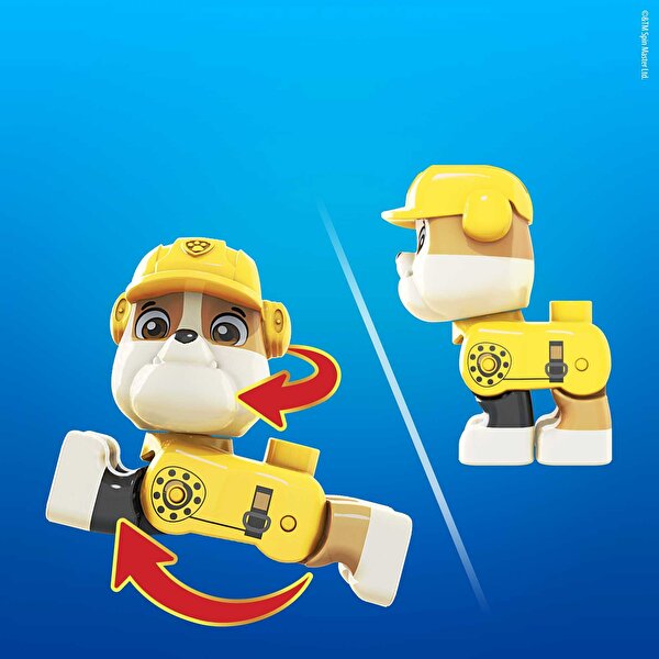 Mega Bloks Paw Patrol Karakter Figürleri Rubble GYV62