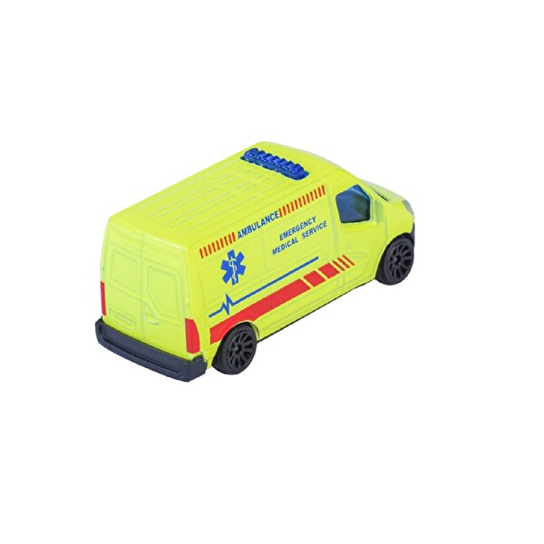 Majorette Ride Now Serisi Arabaları Renault Master Sarı