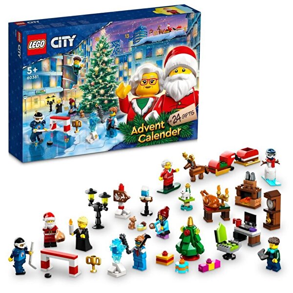 LEGO® City Yılbaşı Takvimi 2023 60381
