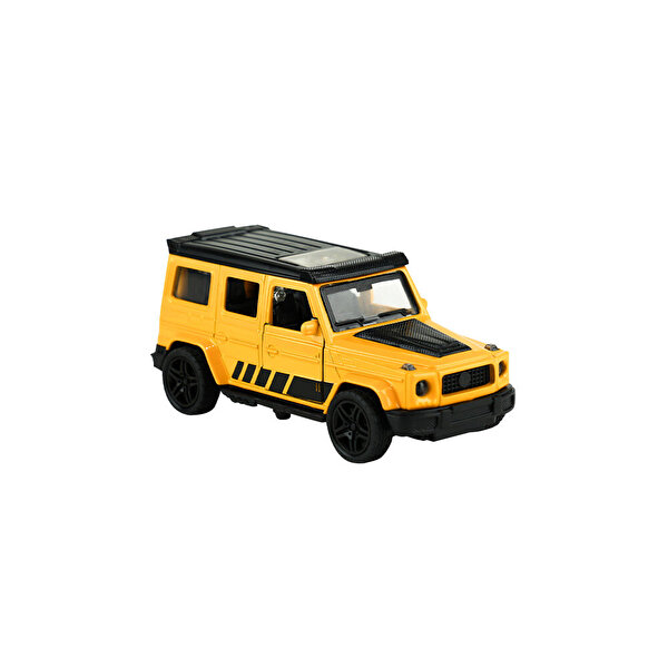 Die Cast 1:32 Çek Bırak Jip Sarı