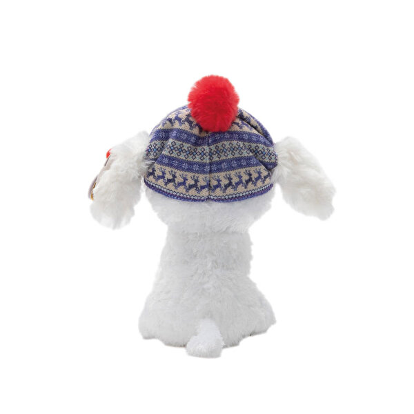 Ty Beanie Boos Sleighbell Beyaz Köpek 15 Cm