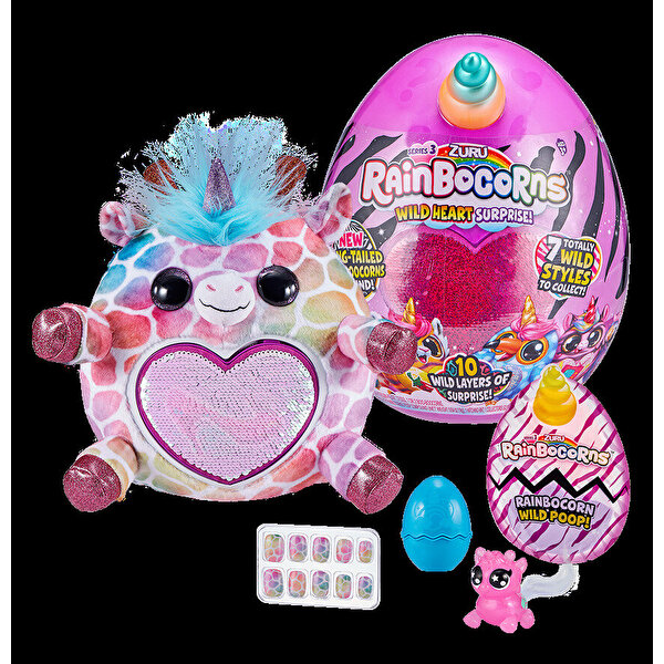 Rainbocorns Sürpriz Yumurta S3 Yeşil Turuncu