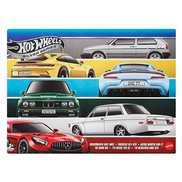 Hot Wheels Silver Serisi Euro Style 6’lı Paket JLB25