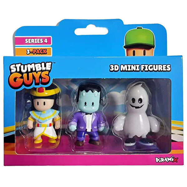 Stumble Guys 3'lü Mini Figür S4 Set 9