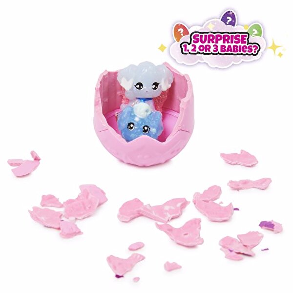 Hatchimals Sürpriz 3 Karakterli Aile Paketi Oyun Seti