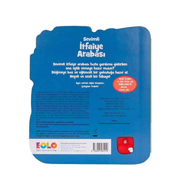 Sevimli İtfaiye Arabası