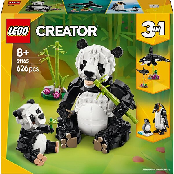 LEGO Creator 3'ü 1 Arada Vahşi Hayvanlar: Panda Ailesi 31165