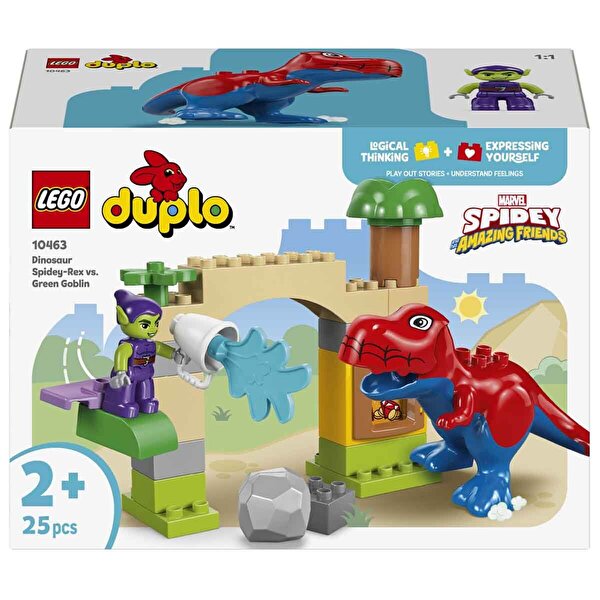 LEGO DUPLO Dinozor Spidey-Rex, Yeşil Goblin’e Karşı 10463