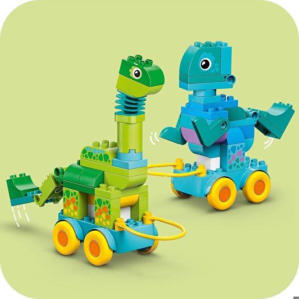LEGO Duplo 3’ü 1 Arada Tekerlekli Dinozorlar 10451