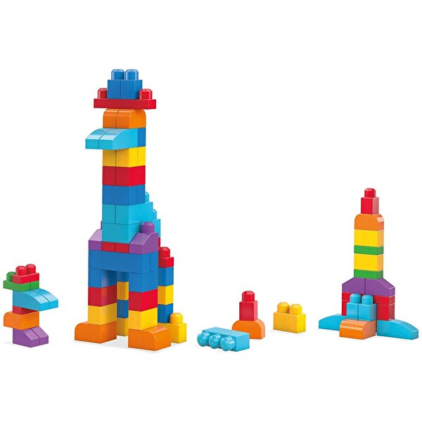 Mega Bloks 60'lı Blok Torbalar Mavi DCH55