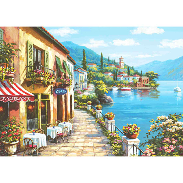 Anatolian Puzzle 3000 Parça Cafe Manzara