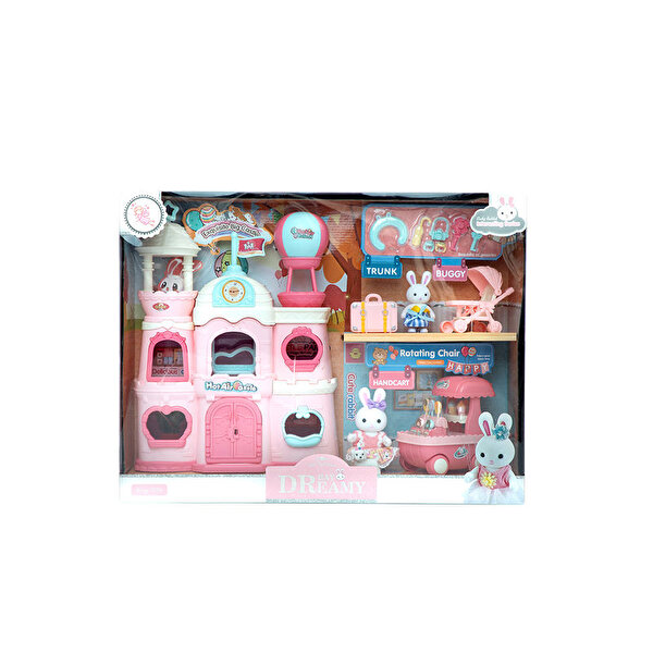 Bay Dreamy Mi̇ni̇ Tavşan Mi̇ni̇ Kale Oyun Seti̇