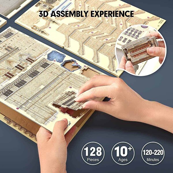 Nessiworld National Geographic 3D Puzzle Notre Dame De Paris