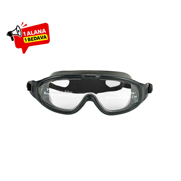 Snob Yüzücü Gözlüğü Siyah