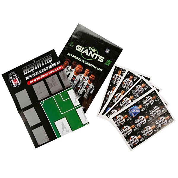 The Giants Beşiktaş Dev Poster ve Çıkartma Seti 2024/2025