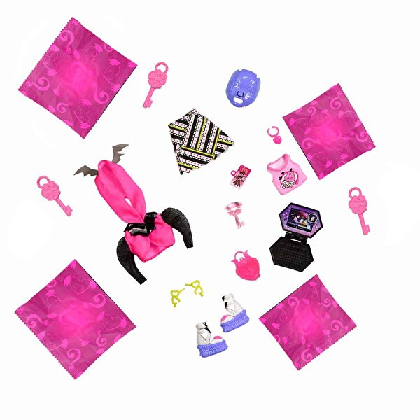 Monster High Gizemli Arkadaşlar 3.Seri Draculaura HNF78