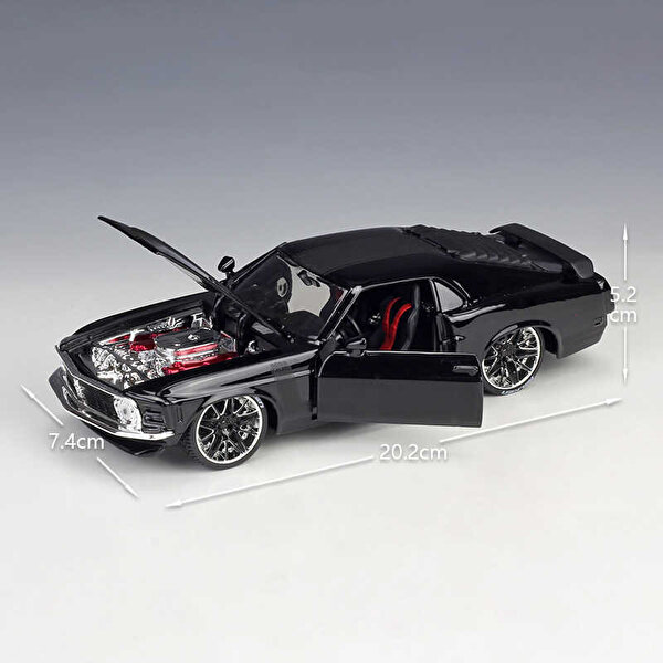 1:24 Ölçekli 1970 Ford Mustang Boss 302A