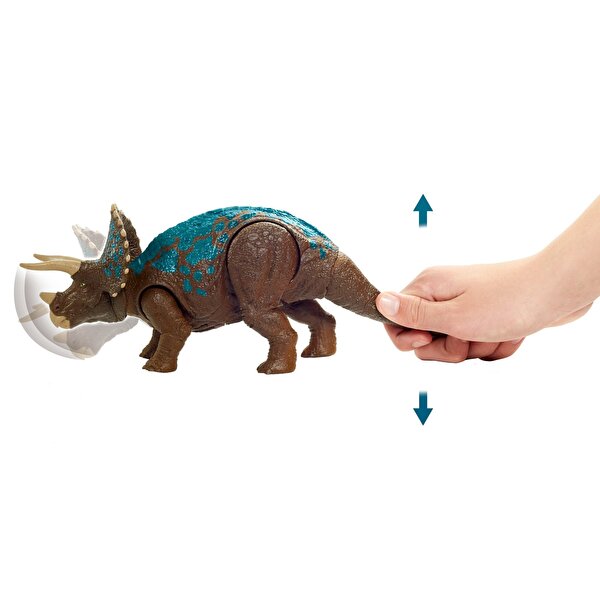 Jurassic World Sesli Dinozor Figürleri Triceratops GVH66