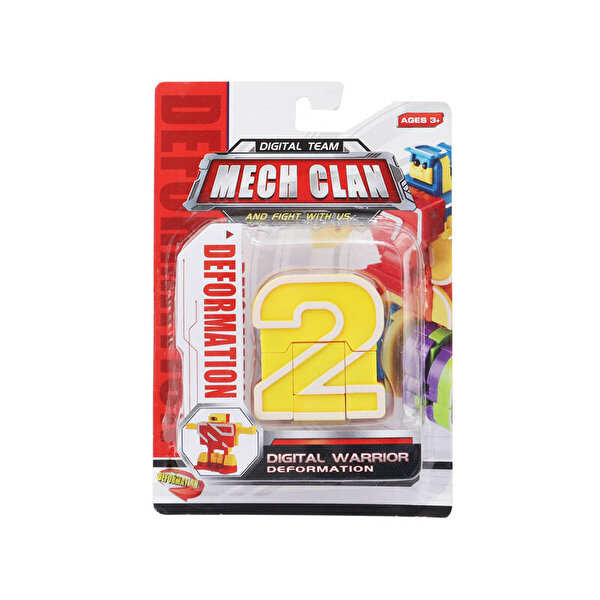 Dönüşen Neon Rakamlar 2 Numara